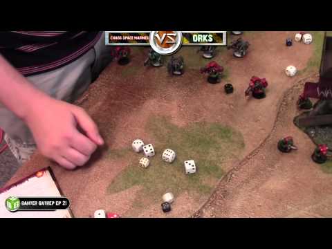 Chaos Vs Orks Warhammer 40k Battle Report Banter Batrep Ep 21