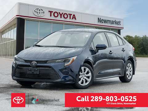 2023 Toyota Corolla LE CVT in Blue for sale at Newmarket Toyota in Newmarket, ON