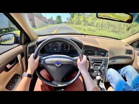 My Mom's 2002 Volvo S60 (5-Speed Manual) - POV Driving Impressions