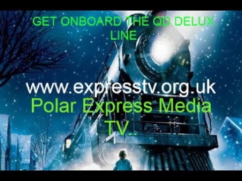 output HD360 polar express media tv - YouTube