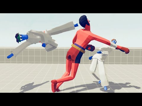 TAEKWONDO VS GIANT KICKBOXER | TABS - Totally Accurate Battle Simulator