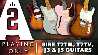 Video thumbnail for Sire T7TM, T7TV, J3 & J5 Guitars - Playing Demo by Andertons 2