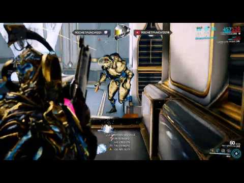 Warframe: Mk-1 Braton vs. Sorties Survival Level 80~100 Enemies with "Augmented Armor" Modifier