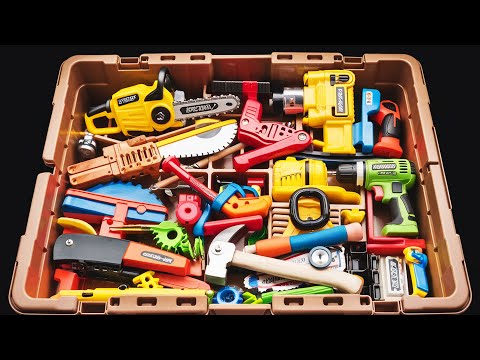 Ultimate Toy Tool Set Compilation! Repair Tools, Firefighter Gear, Chainsaw, Drills & Hammers