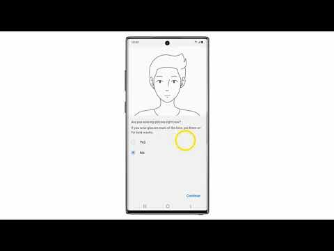 How to use facial recognition on Samsung Galaxy Note 10 or Note 10 Plus