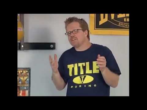 Boxing lesson with Freddie Roach