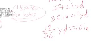 Measurement conversion problem