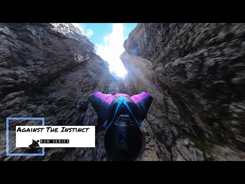 Wingsuit BASE jump - Against The Instinct Italy (4K) | RAW SERIES