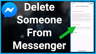How To Remove Someone From Facebook Messenger