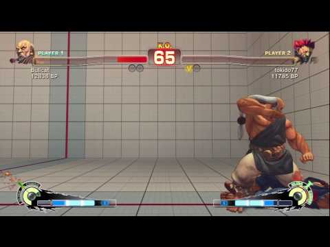 SSF4: Bullcat (Gouken) VS. Tokido (Akuma)
