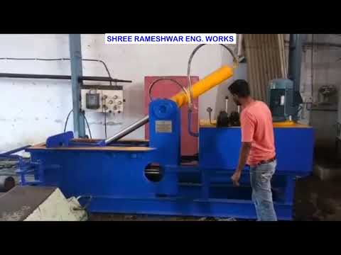 Double Action Scrap Baling Machine Manual Door