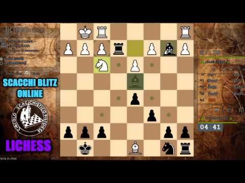 SCACCHI Partite Online 52 - LICHESS - Una Torre va una viene - LIVE