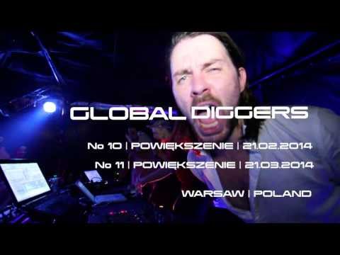 GLOBAL DIGGERS #7 - 21.12.2013 @ Powiększenie, Warszawa