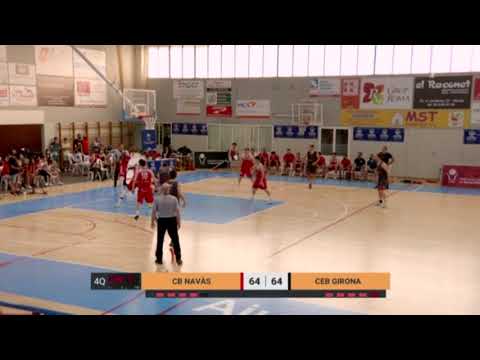 Final de la Copa Catalunya masculina: Navàs - CEB Girona