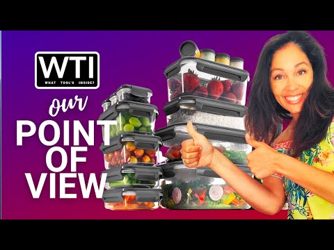 FineDine 40 Piece Storage Containers - WTI product video review