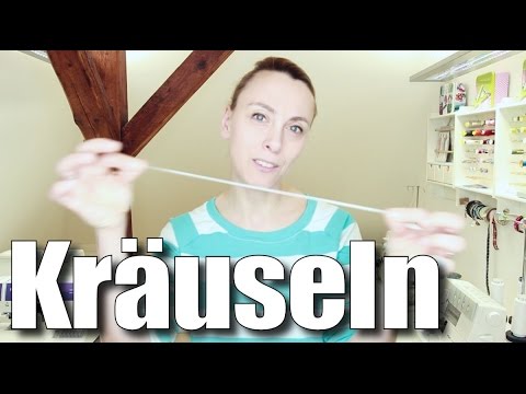 gleichmäßig kräuseln mit einem Gummiband (Framilon) - mit Anna von einfach nähen