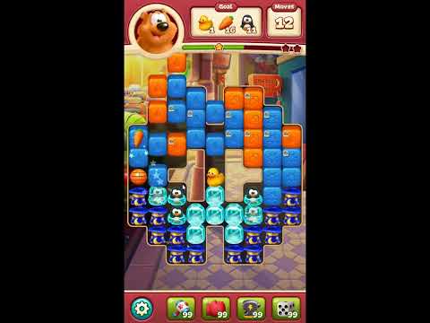 Toon Blast Level 8157 - NO BOOSTERS 🐻🐺🐱 | SKILLGAMING ✔️