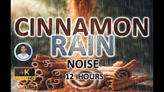 Download lagu Soothing Cinnamon Rain Noise | 12 Hours BLACK SCREEN | Study, Sleep, Tinnitus Relief & Focus mp3