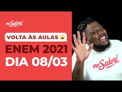 INÍCIO ADIADO PARA O DIA 08/03 | VOLTA ÀS AULAS 2021 | Me Salva! ENEM