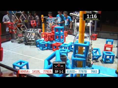 2015 VRC-MS Oppo SF1-1 -  (8065A 8192D) 65-Opportunity Div-VRC Middle School-VEX Worlds 2015