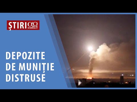Depozitele de muniție iraniană de lângă Damasc au fost distruse | AO NEWS, 8 iunie 2022