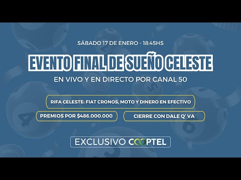 EVENTO FINAL DE SUEÑO CELESTE