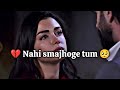 Abhi nahi smajhoge tum..🥺💔 • sad crying girl status • sad status • sad shayari in hindi • #status