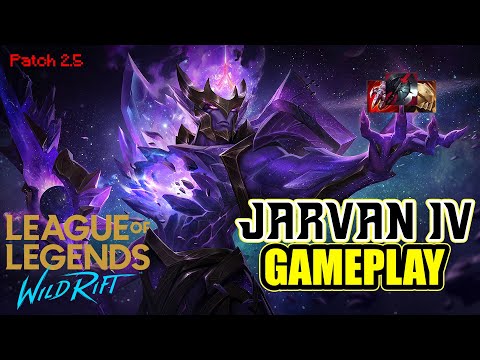 Wildrift - Jarvan IV Baron Lane - Gameplay, Build, Rune