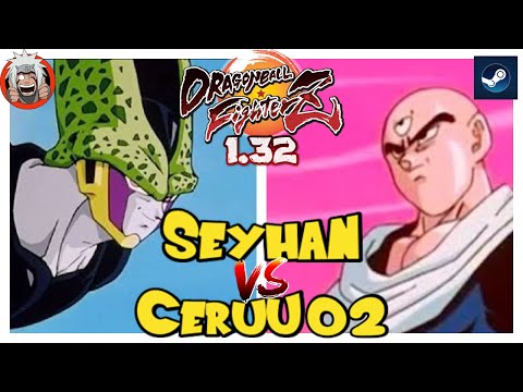 DBFZ Ceruu02 vs Seyhan (Vegeta, Cell, A18) Vs (GogetaSS4, A21LC, Tien)