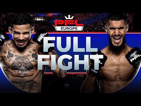 Is This One Of The Greatest Finishes? | Gustavo Oliveira v Anas Azizoun | Full Fight | PFL Europe 2