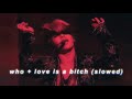 who x love is a b!tch (slowed) || lauv, bts, & two feet mashup