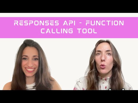 OpenAI Responses API - Function Calling Tool