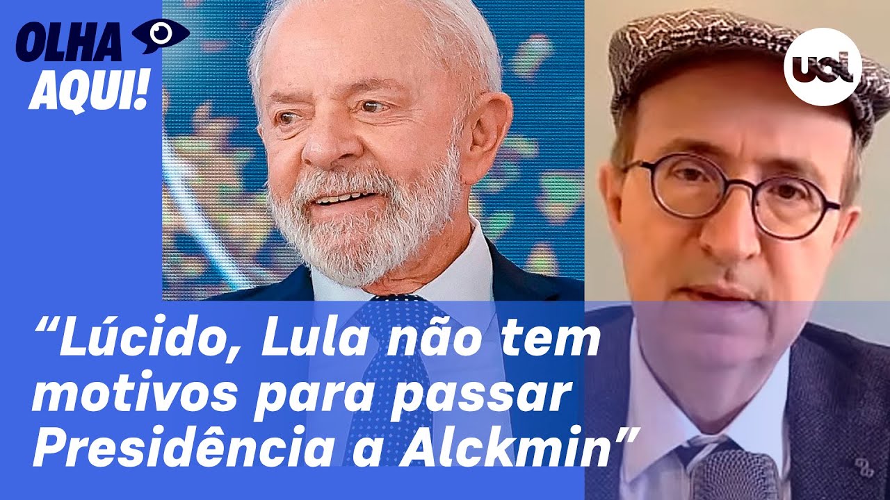 Reinaldo: Lúcido, Lula não tem motivos para passar Presidência a Alckmin