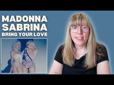 Sabrina Carpenter x Madonna 'Bring Your Love' Live at Coachella 2026 - Vocal Coach Reacts