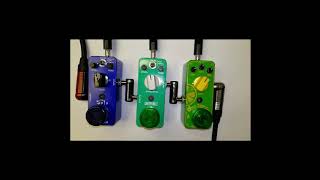 Video thumbnail for Mooer "The Juicer", "Green Mile" and "Solo" comparison 1/2 by music 24-7