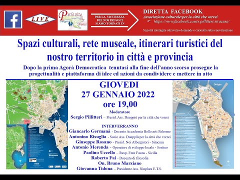 , title : 'Spazi culturali, rete museale, itinerari turistici del nostro territorio in città e provincia'