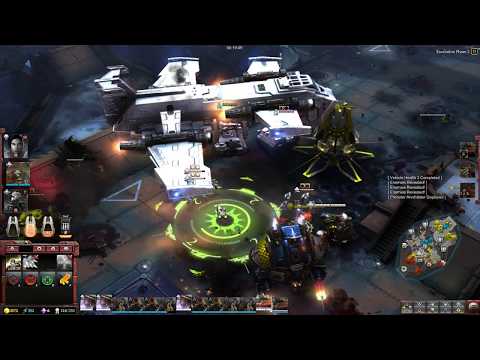 Warhammer 40k  Dawn of War 3 - Space Marines vs Orks, Hard AI