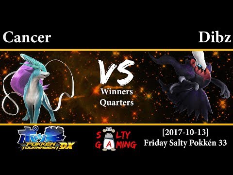 [2017-10-13] Pokkén - Cancer (Suicune) vs Dibz (Darkrai) WQ