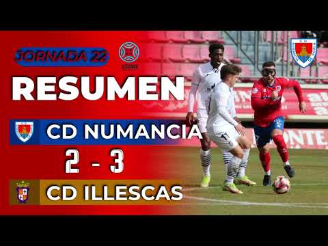 Resumen C.D. Numancia | 2-3 | C.D. Illescas
