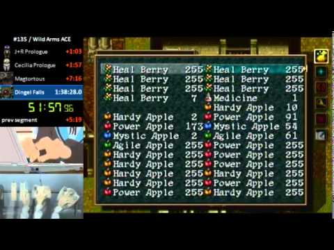 Wild Arms Any% w/ ACE 1:09:13