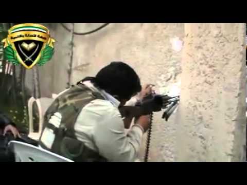 استهداف  قوات النظام من قبل لواء أحرار دارة عزة في خان العسل في محافظة حلب