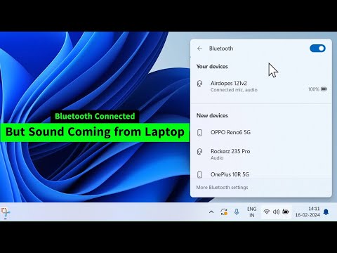Bluetooth Connected, But Sound Coming from Laptop, Not from  Bluetooth Device {Quick FIX}