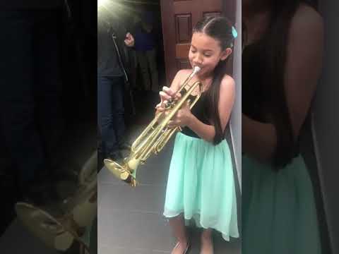 A Night in Tunisia - 11 year old Nicole Prodigy Trumpeter