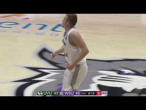 Weber State men's basketball beats Utah Valley - 01/02/21