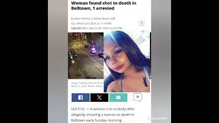 Alicia Decoteau 20 sh9t & ki!!ed found d*ad in an alley Rickesha Overton 33 arrested and charged...