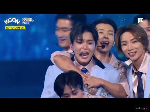 Super junior miracle Kcon Saudi Arabia 2023￼￼ day2