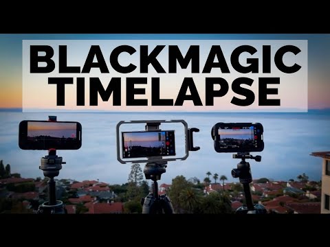 Make Best Timelapse Phone Videos with Blackmagic + GIVEAWAY