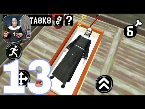 Nun Neighbor Escape From Evil - Levels 13 Gameplay Walkthrough PART 13 (iOS, Android)