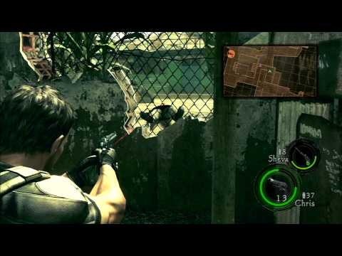 Resident Evil 5 Co-op Walkthrough w/ Brockcold Part 3 - Spring Board Arms