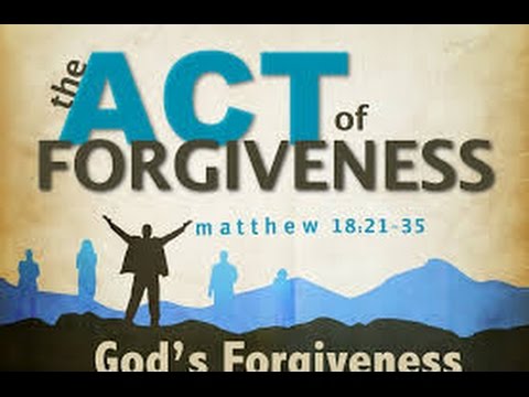 Tough Subject: Forgiveness- Matthew 18: 21-35